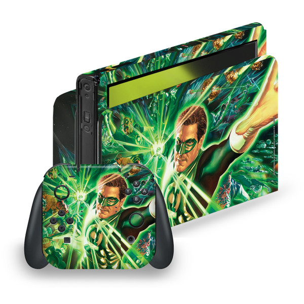 Green Lantern DC Comics Comic Book Covers Corps Vinyl Sticker Skin Decal Cover for Nintendo Switch OLED Bundle