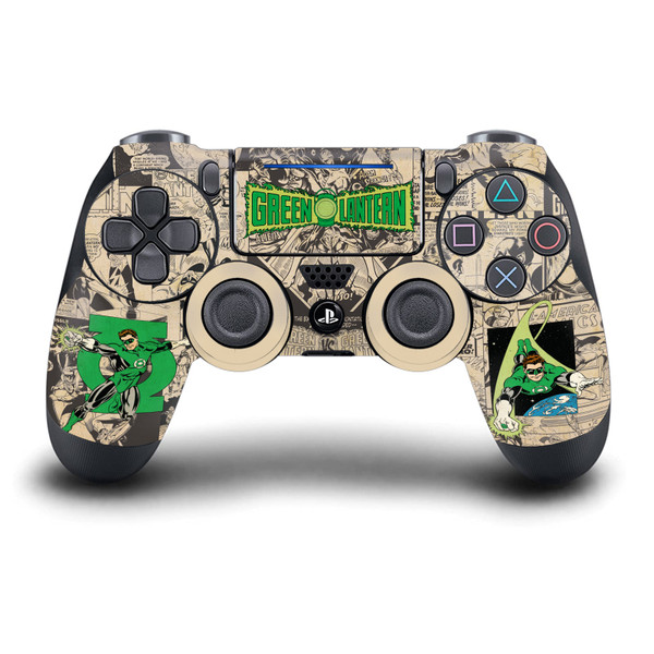 Green Lantern DC Comics Comic Book Covers Character Collage Vinyl Sticker Skin Decal Cover for Sony DualShock 4 Controller
