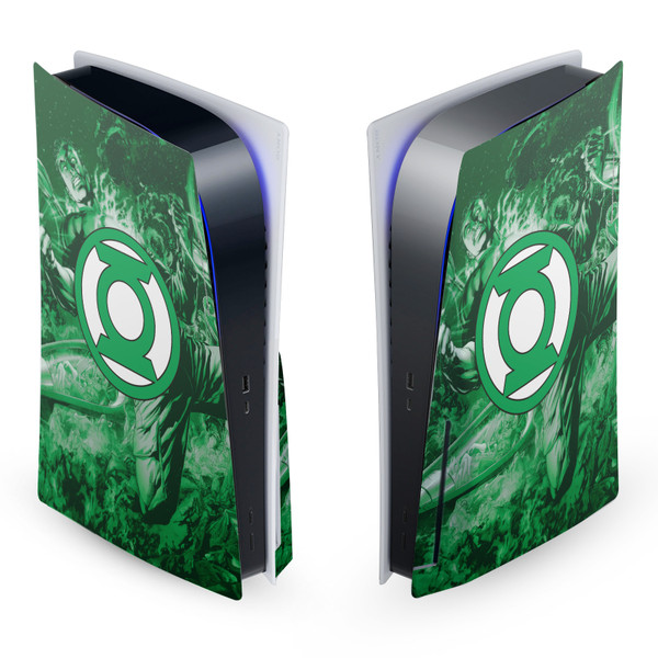 Green Lantern DC Comics Comic Book Covers Logo Vinyl Sticker Skin Decal Cover for Sony PS5 Disc Edition Console