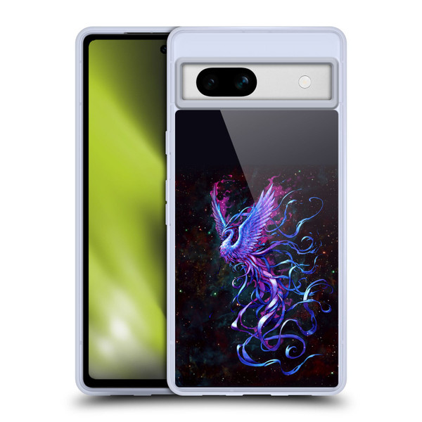 Christos Karapanos Mythical Phoenix Soft Gel Case for Google Pixel 7a