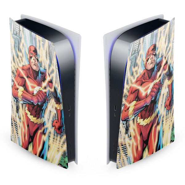 The Flash DC Comics Comic Book Art Flashpoint Vinyl Sticker Skin Decal Cover for Sony PS5 Digital Edition Console