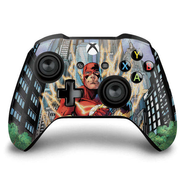 The Flash DC Comics Comic Book Art Flashpoint Vinyl Sticker Skin Decal Cover for Microsoft Xbox One S / X Controller