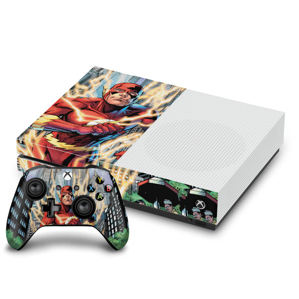 The Flash DC Comics Comic Book Art Flashpoint Vinyl Sticker Skin Decal Cover for Microsoft One S Console & Controller