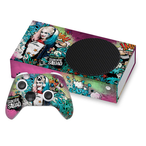 Suicide Squad 2016 Graphics Harley Quinn Poster Vinyl Sticker Skin Decal Cover for Microsoft Series S Console & Controller