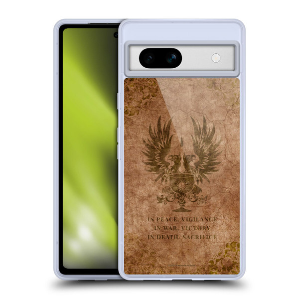 EA Bioware Dragon Age Heraldry Grey Wardens Distressed Soft Gel Case for Google Pixel 7a