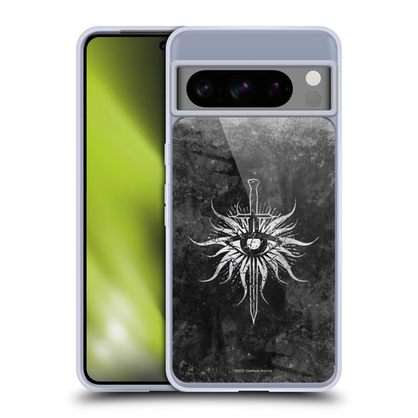 EA Bioware Dragon Age Heraldry Inquisition Distressed Soft Gel Case for Google Pixel 8 Pro