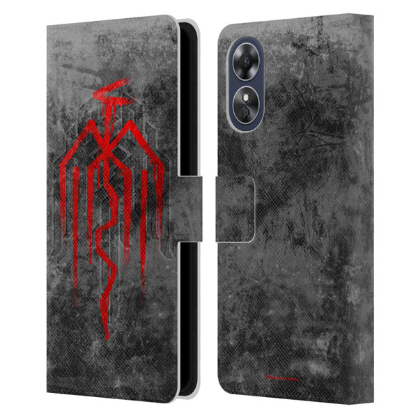 EA Bioware Dragon Age Heraldry City Of Chains Symbol Leather Book Wallet Case Cover For OPPO A17