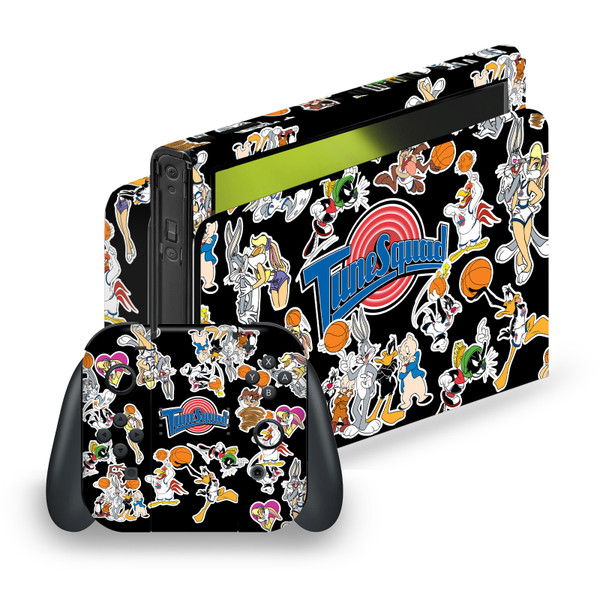 Space Jam (1996) Graphics Tune Squad Vinyl Sticker Skin Decal Cover for Nintendo Switch OLED Bundle
