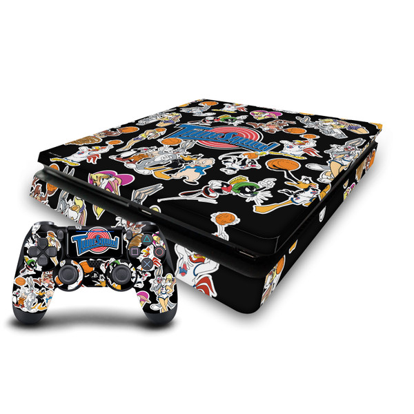 Space Jam (1996) Graphics Tune Squad Vinyl Sticker Skin Decal Cover for Sony PS4 Slim Console & Controller