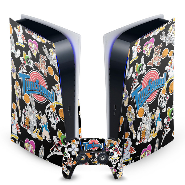 Space Jam (1996) Graphics Tune Squad Vinyl Sticker Skin Decal Cover for Sony PS5 Disc Edition Bundle