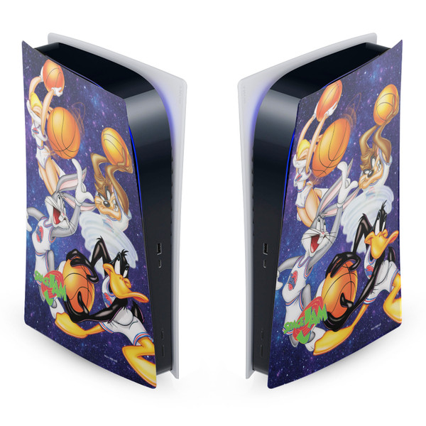 Space Jam (1996) Graphics Poster Vinyl Sticker Skin Decal Cover for Sony PS5 Digital Edition Console