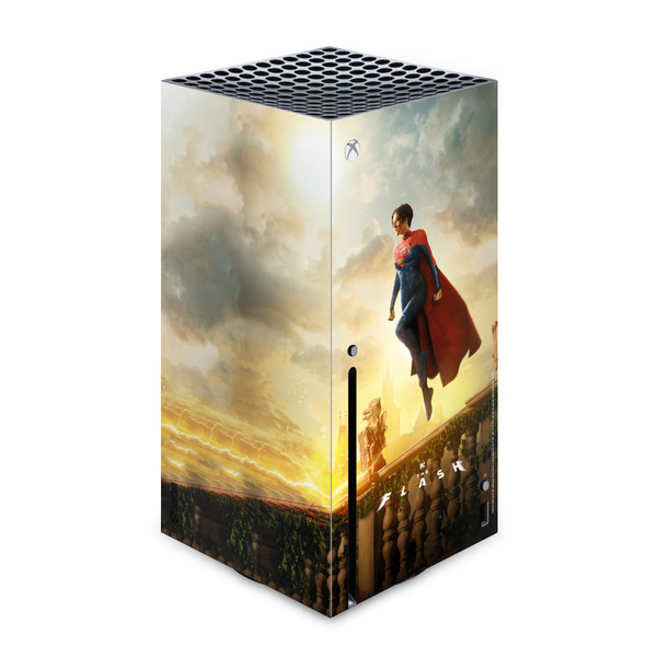 The Flash 2023 Graphic Art Supergirl Vinyl Sticker Skin Decal Cover for Microsoft Xbox Series X