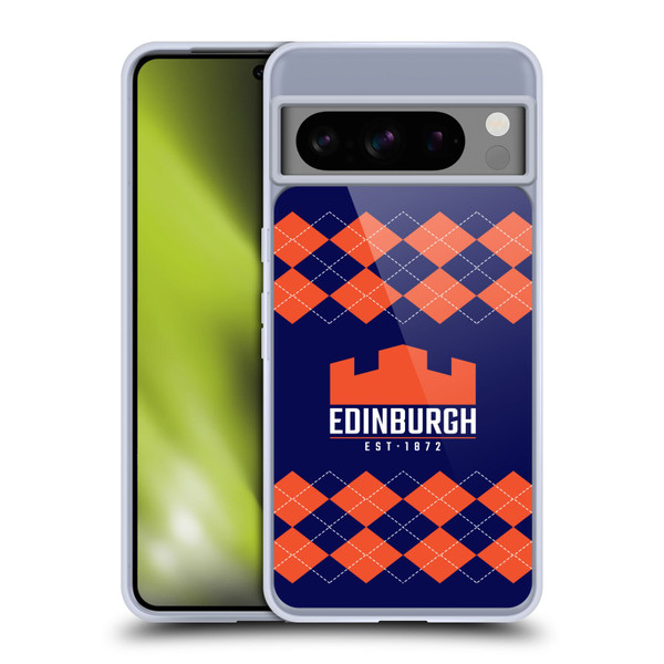 Edinburgh Rugby Logo 2 Argyle Soft Gel Case for Google Pixel 8 Pro
