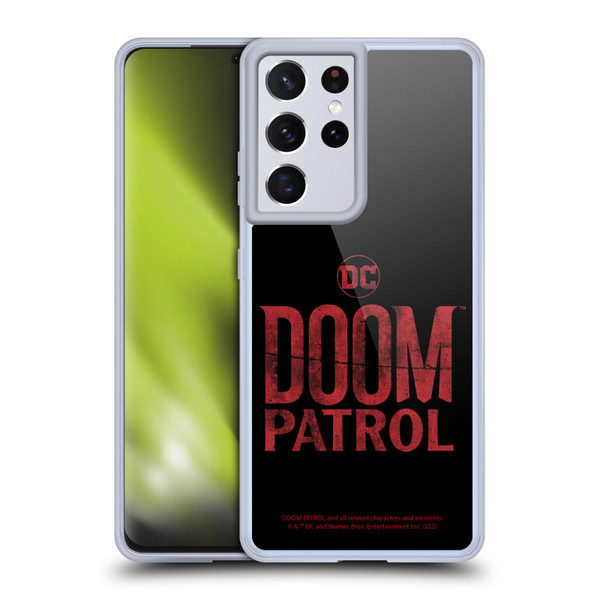 Doom Patrol Graphics Logo Soft Gel Case for Samsung Galaxy S21 Ultra 5G