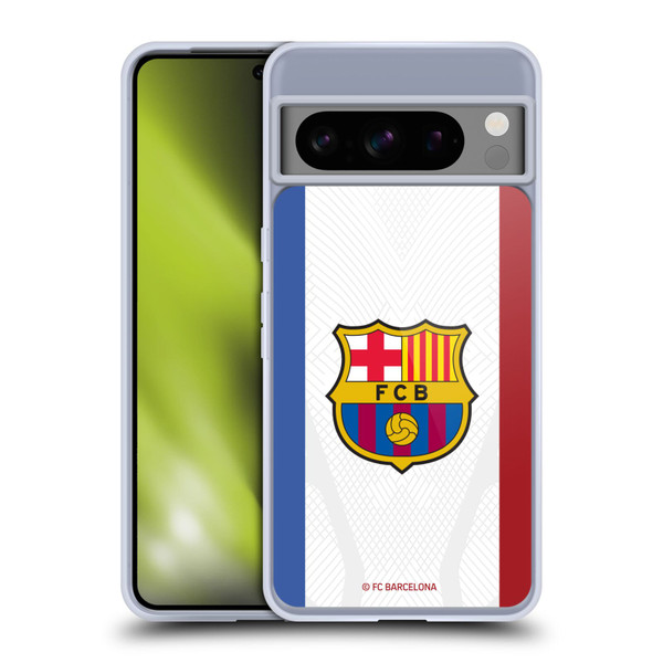 FC Barcelona 2023/24 Crest Kit Away Soft Gel Case for Google Pixel 8 Pro