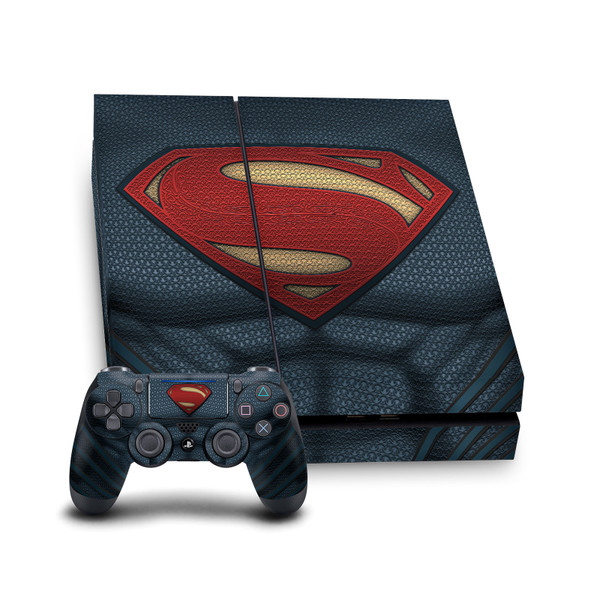 Batman V Superman: Dawn of Justice Graphics Superman Costume Vinyl Sticker Skin Decal Cover for Sony PS4 Console & Controller