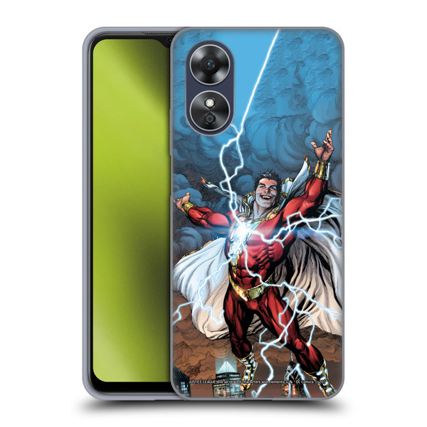 Justice League DC Comics Shazam Comic Book Art Issue #1 Variant 2019 Soft Gel Case for OPPO A17