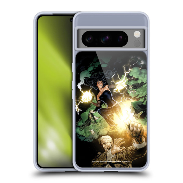 Justice League DC Comics Dark Comic Art Constantine and Zatanna Soft Gel Case for Google Pixel 8 Pro