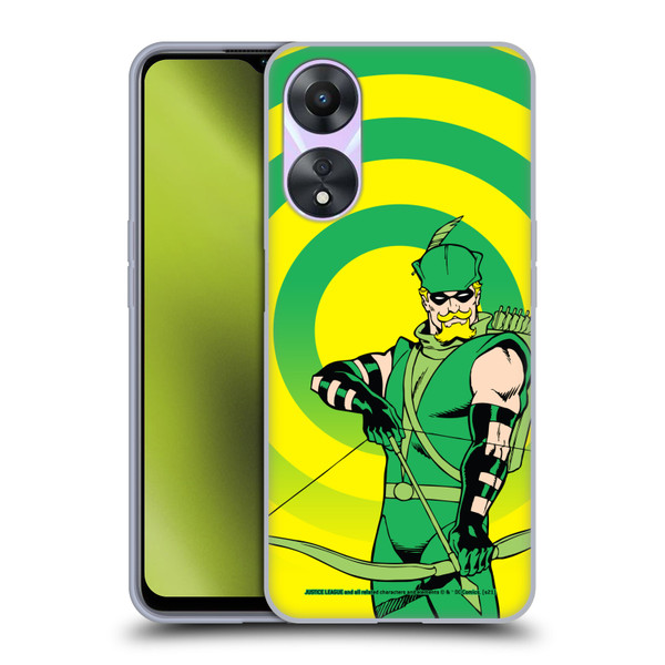 Justice League DC Comics Green Arrow Comic Art Classic Soft Gel Case for OPPO A78 5G