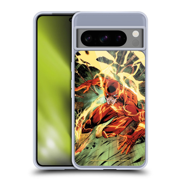 Justice League DC Comics The Flash Comic Book Cover New 52 #9 Soft Gel Case for Google Pixel 8 Pro