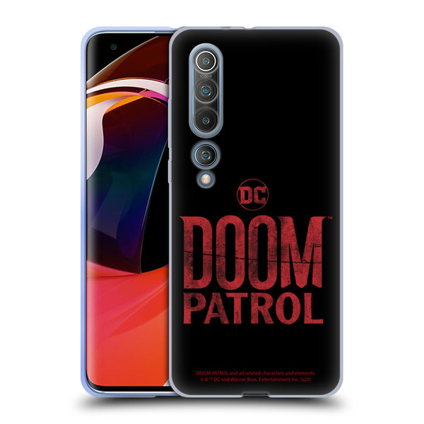 Doom Patrol Graphics Logo Soft Gel Case for Xiaomi Mi 10 5G / Mi 10 Pro 5G