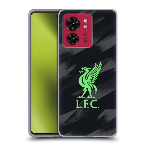 Liverpool Football Club 2023/24 Home Goalkeeper Kit Soft Gel Case for Motorola Moto Edge 40