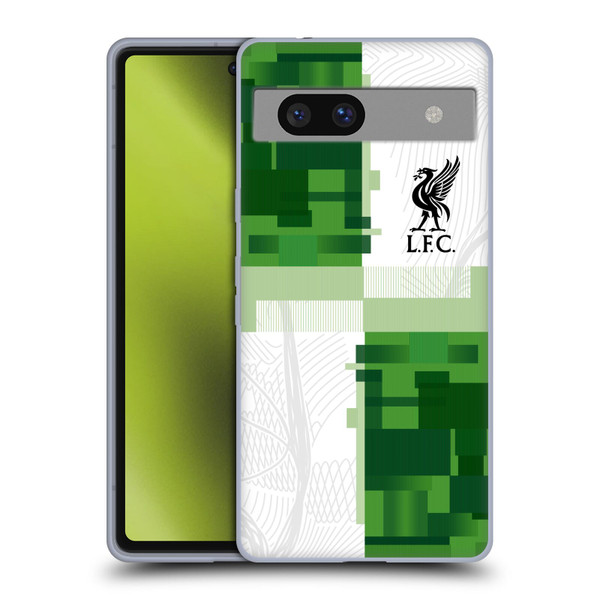 Liverpool Football Club 2023/24 Away Kit Soft Gel Case for Google Pixel 7a