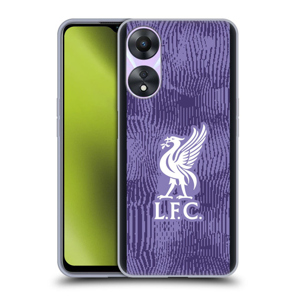 Liverpool Football Club 2023/24 Third Kit Soft Gel Case for OPPO A78 5G