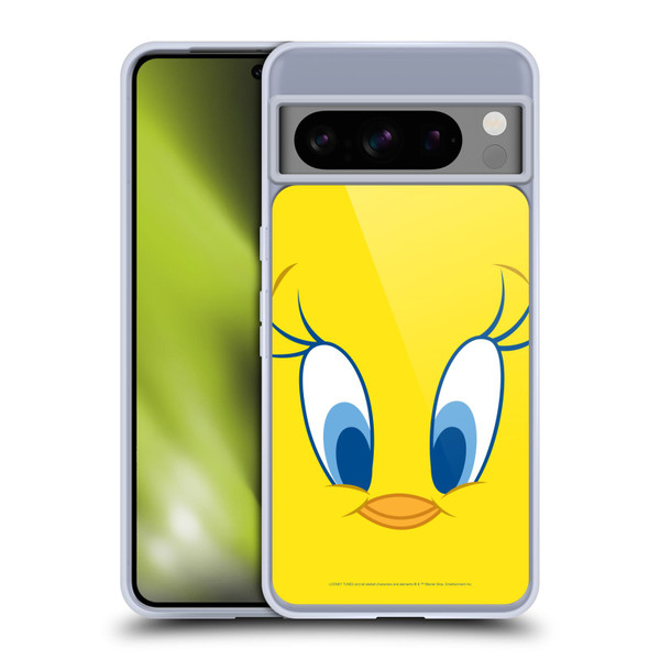 Looney Tunes Full Face Tweety Soft Gel Case for Google Pixel 8 Pro