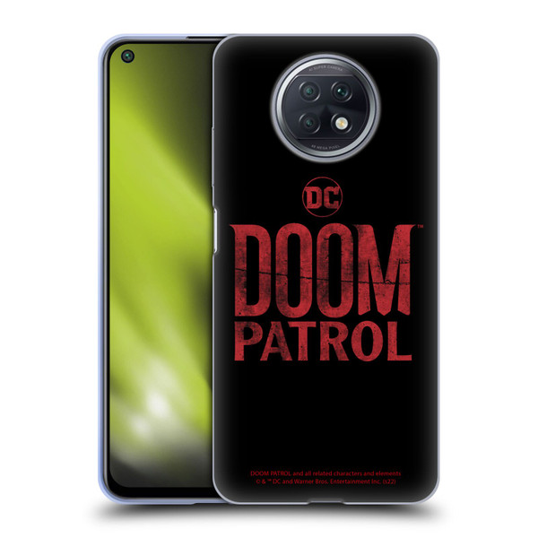Doom Patrol Graphics Logo Soft Gel Case for Xiaomi Redmi Note 9T 5G