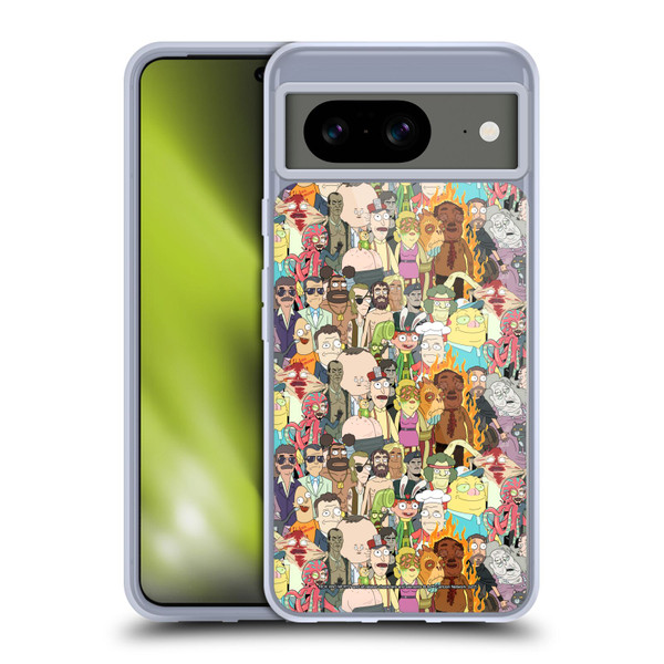 Rick And Morty Season 3 Graphics Interdimensional Space Cable Soft Gel Case for Google Pixel 8