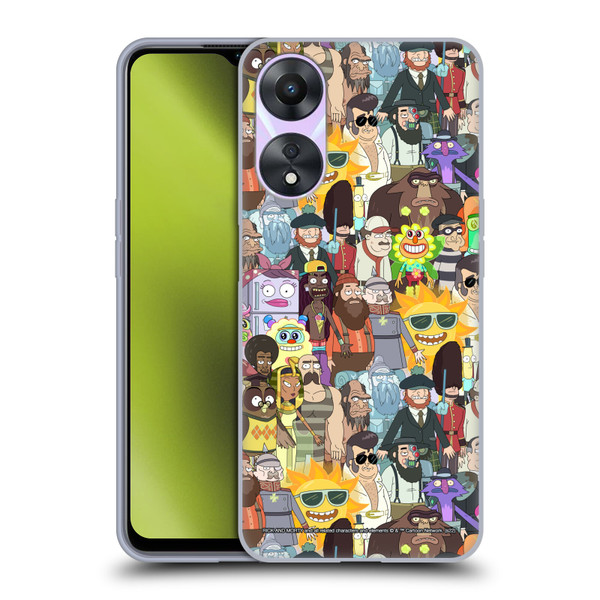 Rick And Morty Season 3 Graphics Parasite Soft Gel Case for OPPO A78 5G