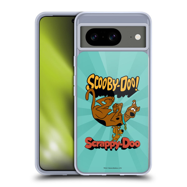 Scooby-Doo 50th Anniversary Scooby And Scrappy Soft Gel Case for Google Pixel 8