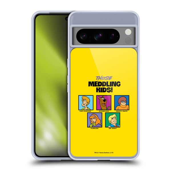 Scooby-Doo Mystery Inc. Meddling Kids Soft Gel Case for Google Pixel 8 Pro