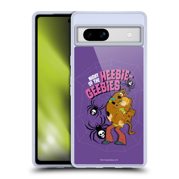 Scooby-Doo Seasons Spiders Soft Gel Case for Google Pixel 7a