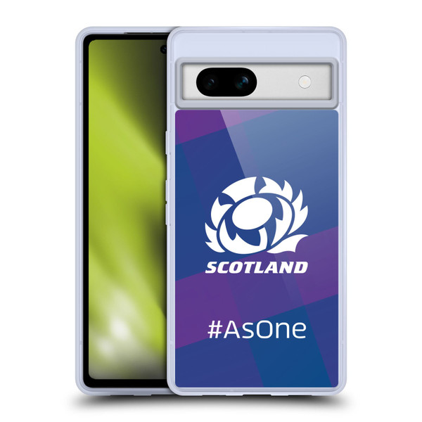 Scotland Rugby Logo 2 As One Soft Gel Case for Google Pixel 7a
