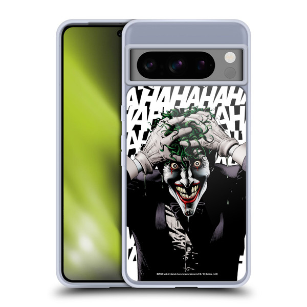 The Joker DC Comics Character Art The Killing Joke Soft Gel Case for Google Pixel 8 Pro