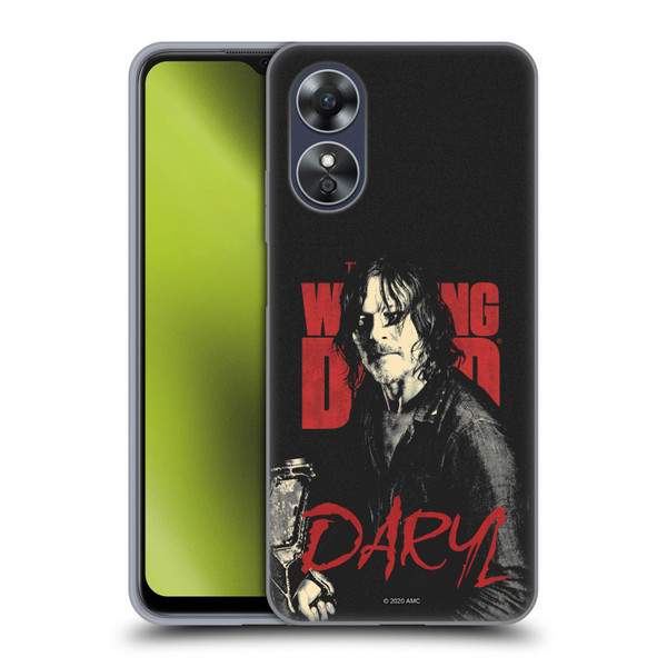 AMC The Walking Dead Season 10 Character Portraits Daryl Soft Gel Case for OPPO A17