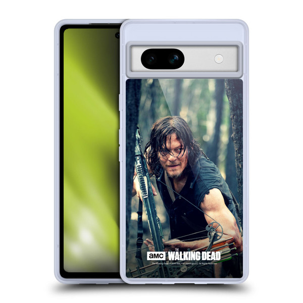 AMC The Walking Dead Daryl Dixon Lurk Soft Gel Case for Google Pixel 7a