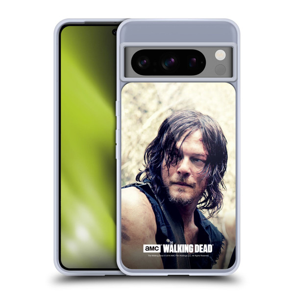 AMC The Walking Dead Daryl Dixon Half Body Soft Gel Case for Google Pixel 8 Pro