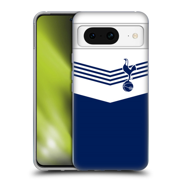 Tottenham Hotspur F.C. Badge 1978 Stripes Soft Gel Case for Google Pixel 8