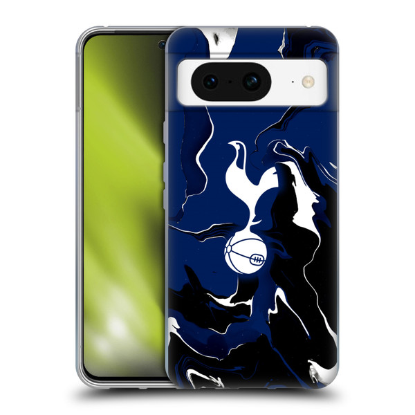 Tottenham Hotspur F.C. Badge Marble Soft Gel Case for Google Pixel 8