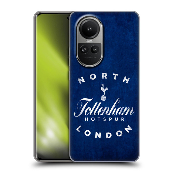 Tottenham Hotspur F.C. Badge North London Soft Gel Case for OPPO Reno10 5G / Reno10 Pro 5G