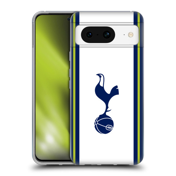 Tottenham Hotspur F.C. 2022/23 Badge Kit Home Soft Gel Case for Google Pixel 8