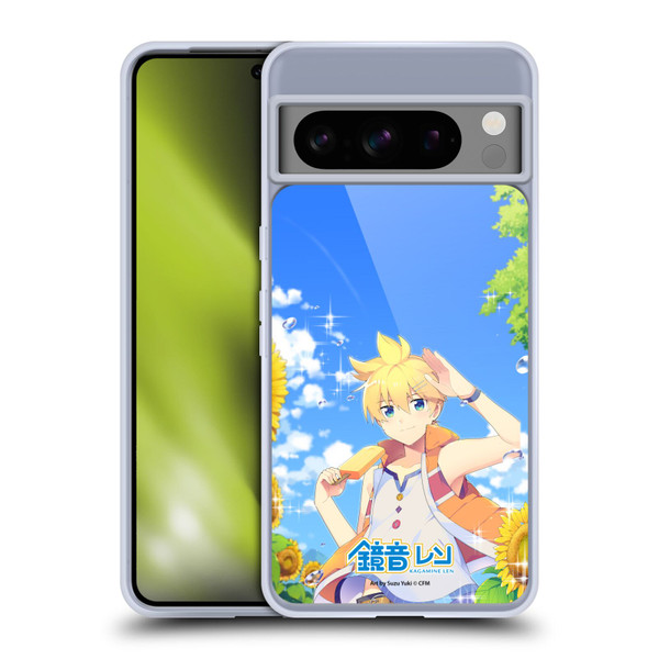Hatsune Miku Characters Kagamine Len Soft Gel Case for Google Pixel 8 Pro