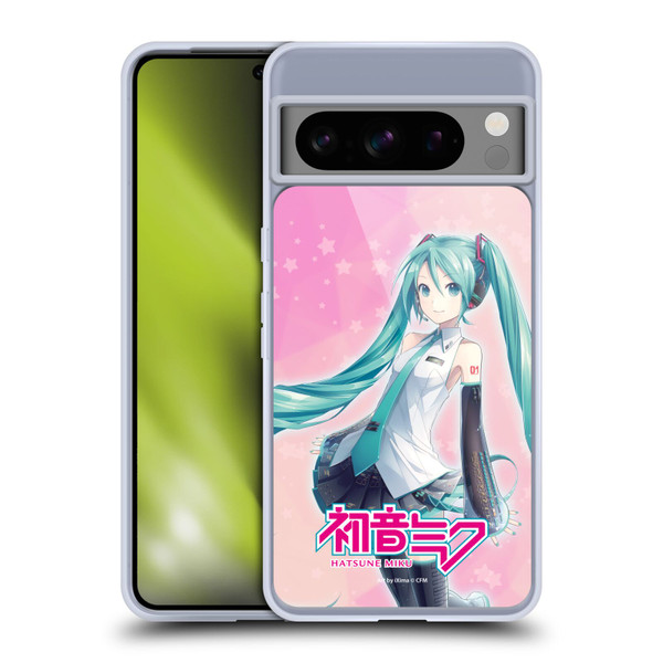 Hatsune Miku Graphics Star Soft Gel Case for Google Pixel 8 Pro