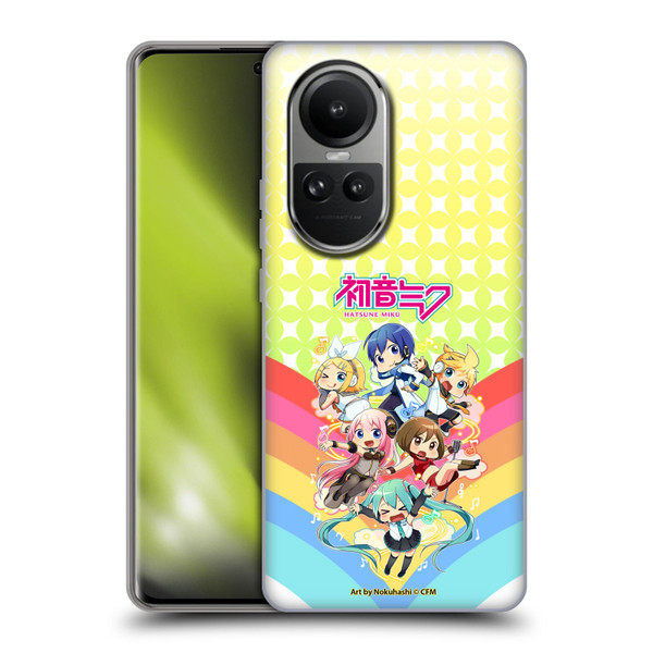 Hatsune Miku Virtual Singers Rainbow Soft Gel Case for OPPO Reno10 5G / Reno10 Pro 5G