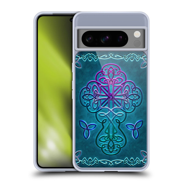 Brigid Ashwood Crosses Celtic Soft Gel Case for Google Pixel 8 Pro