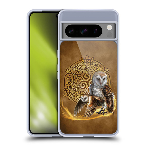 Brigid Ashwood Celtic Wisdom Owl Soft Gel Case for Google Pixel 8 Pro