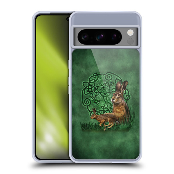 Brigid Ashwood Celtic Wisdom 2 Hare Soft Gel Case for Google Pixel 8 Pro